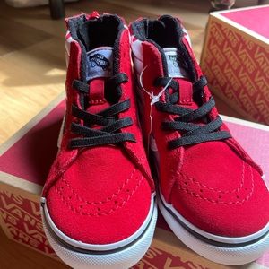 Brand new Vans Sk8 Hi zip Toddler 10